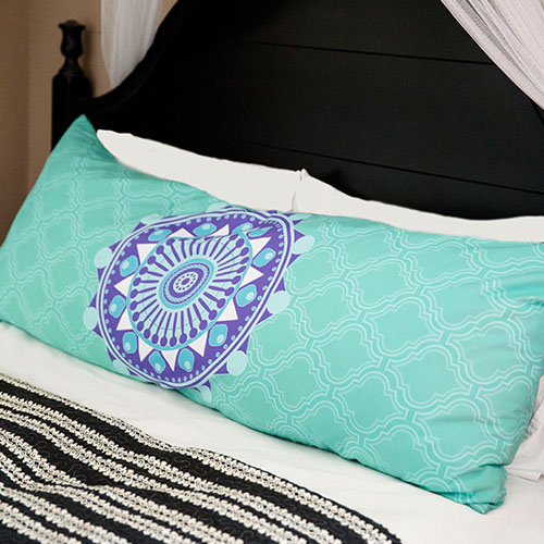 Custom print body outlet pillow