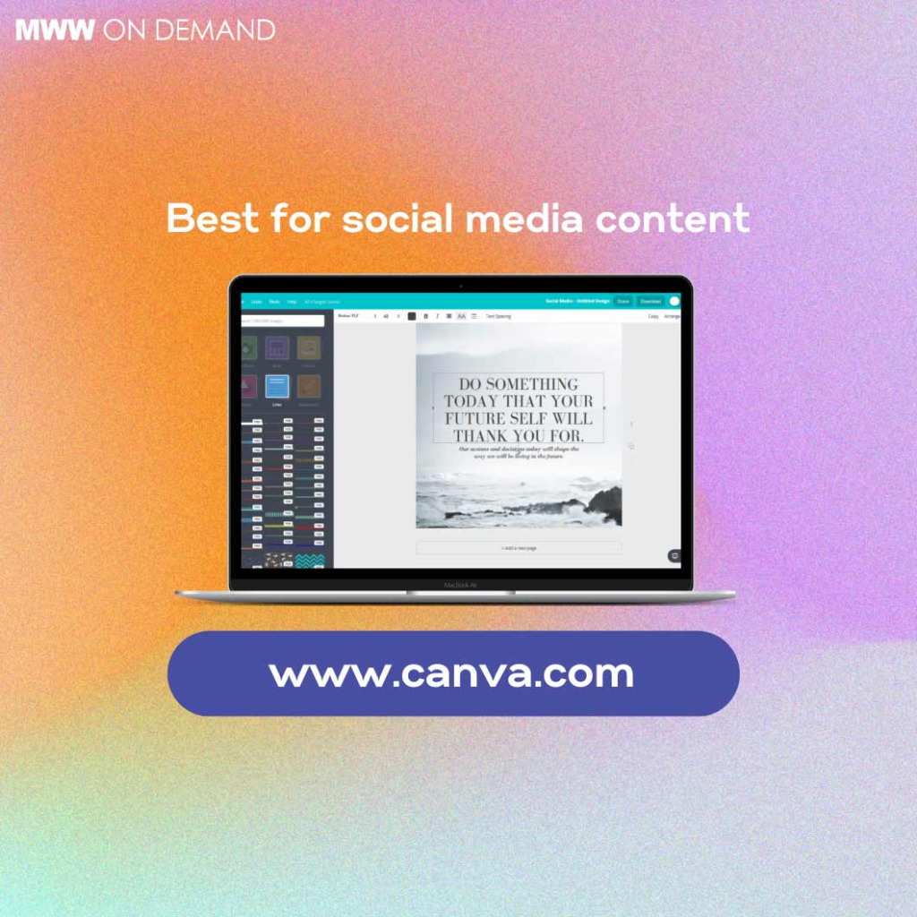 Canva Interface