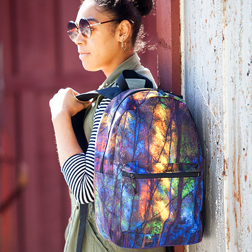 Print on demand backpacks new arrivals