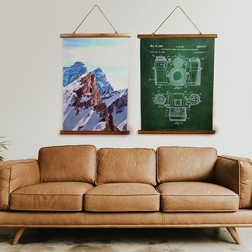 Wood Topped Wall Tapestry print on demand 3