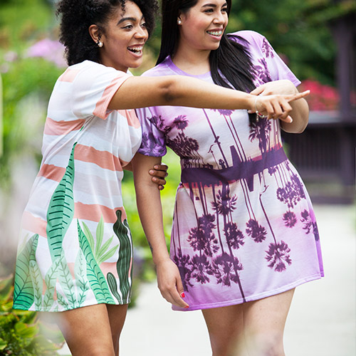 Hawaiian t shirt on sale dress