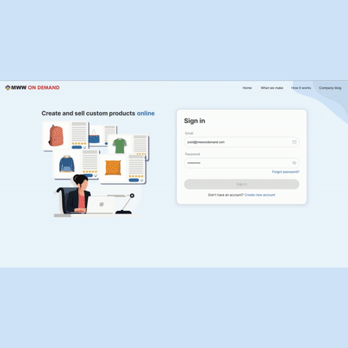 Merch Maker - Make your own Merch and sell it online