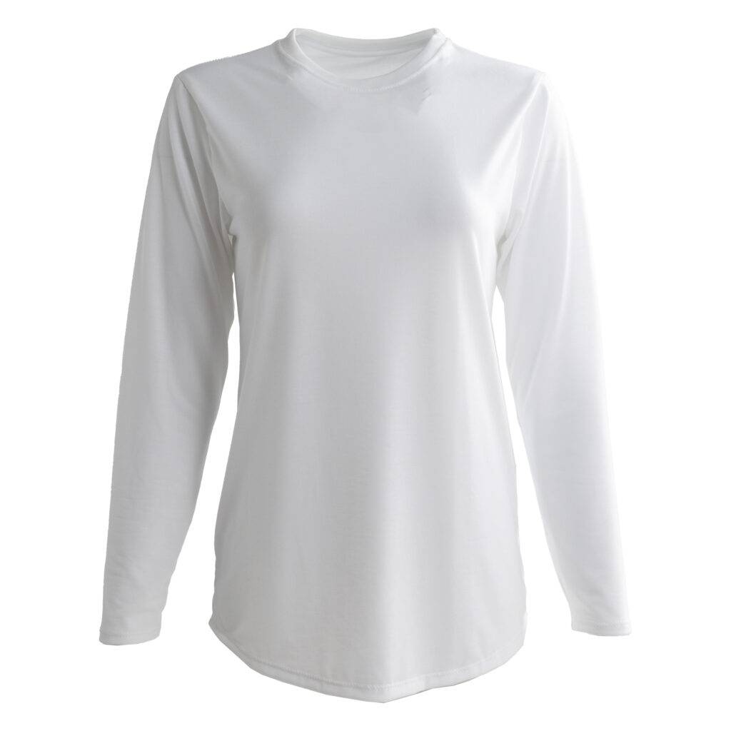 Long Sleeve AOP Female Front Blank