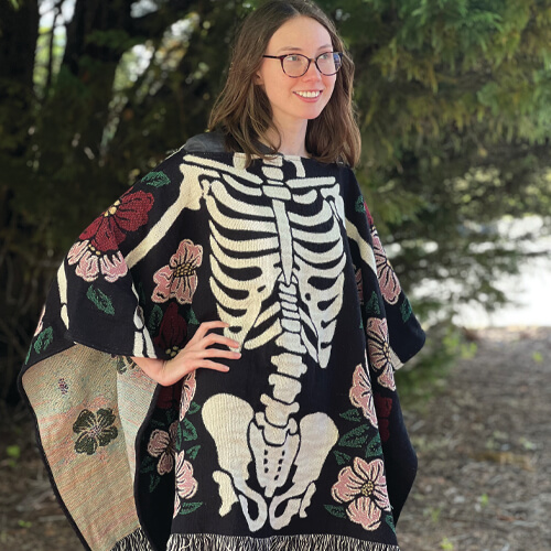 woven poncho 2