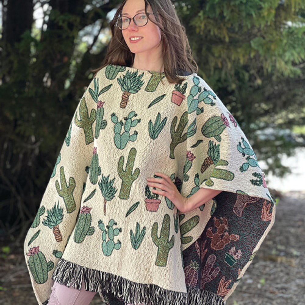 MWW On Demand Woven Poncho