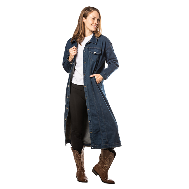 DTG Women's Duster Font Blank