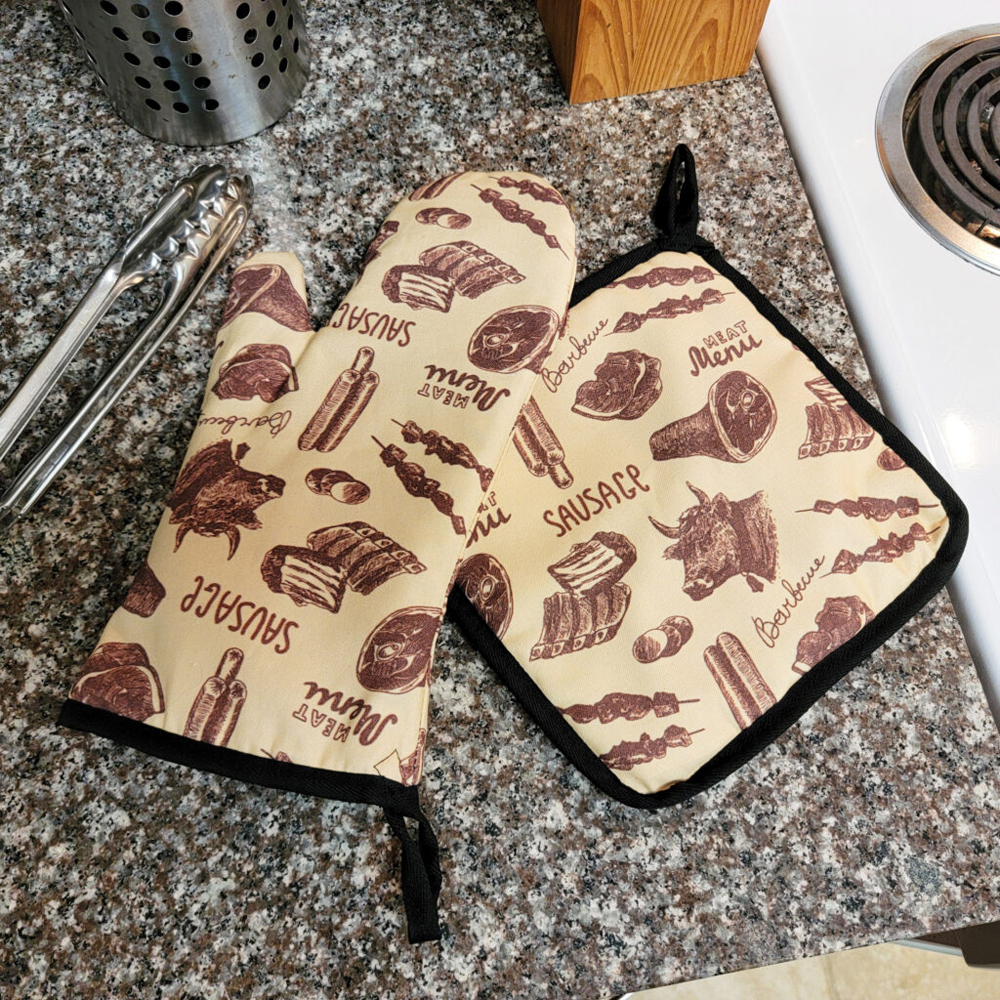 Oven Mitt & Pot Holder
