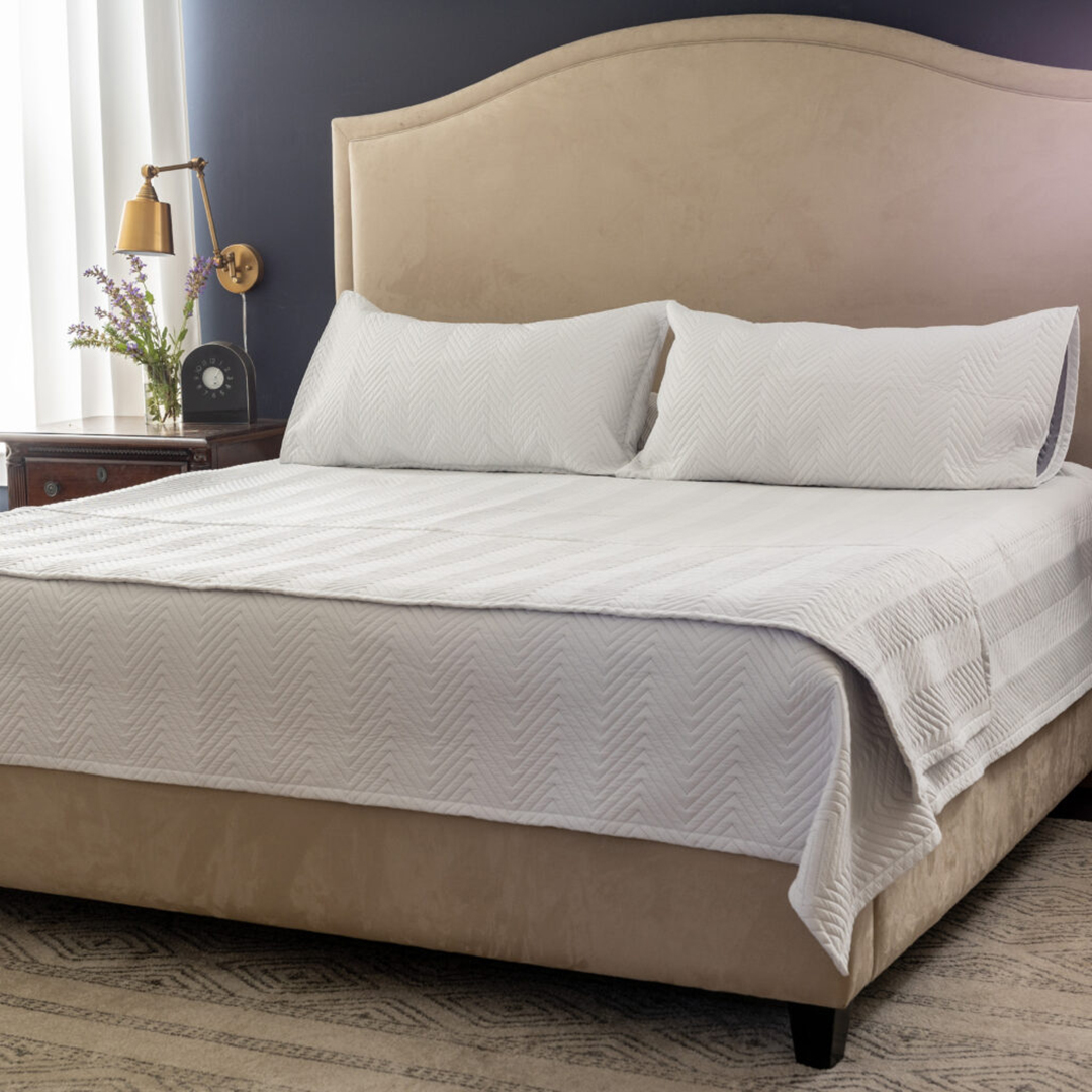 Quilted Bed Setup - Runners, Pillow Shams, Bedspreads