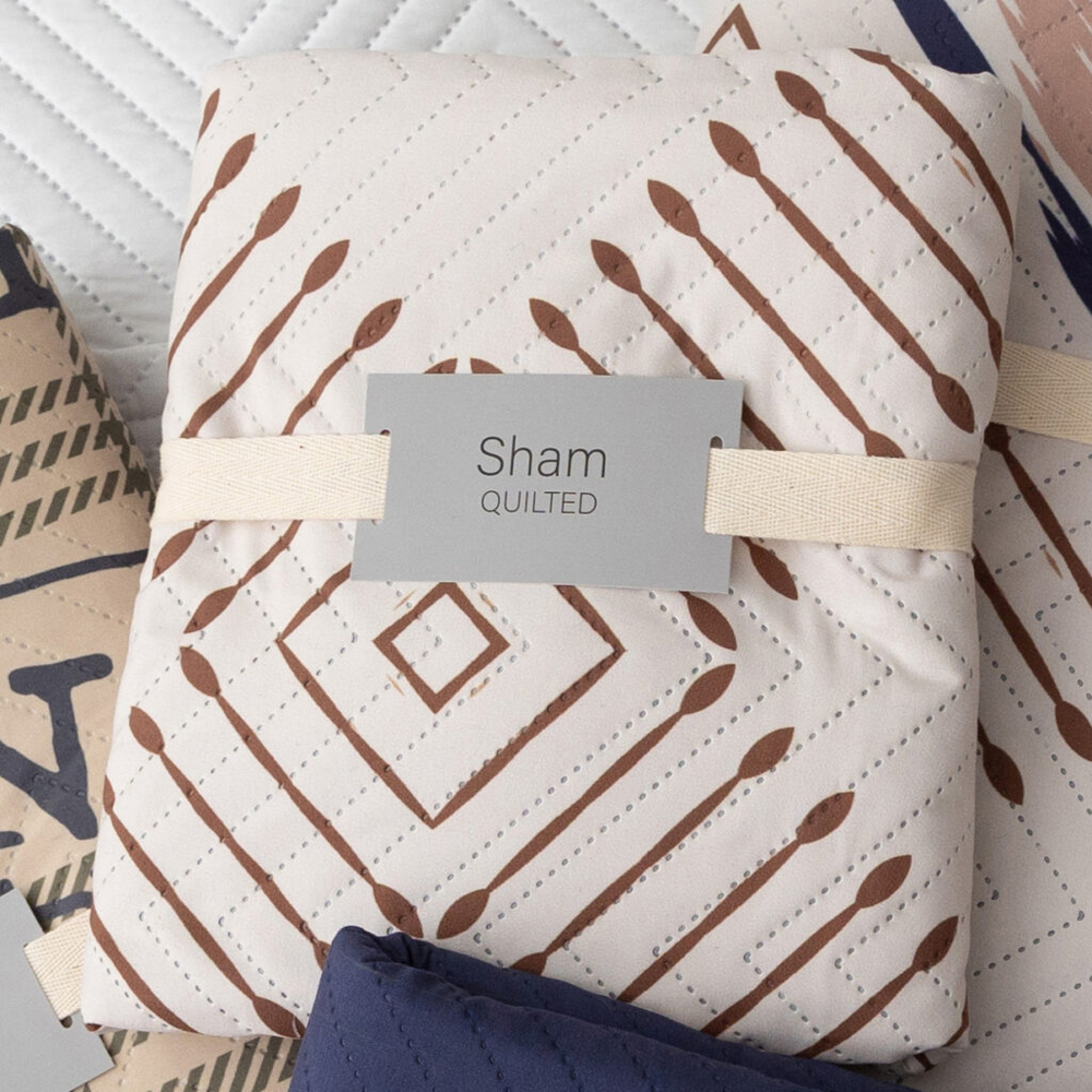 Quilted Pillow Shams - Packaged