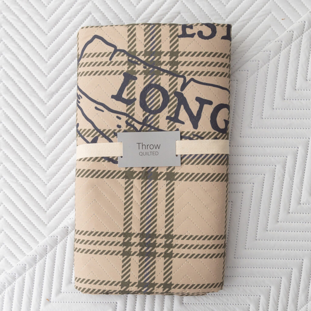 Quilted Throw - packaged