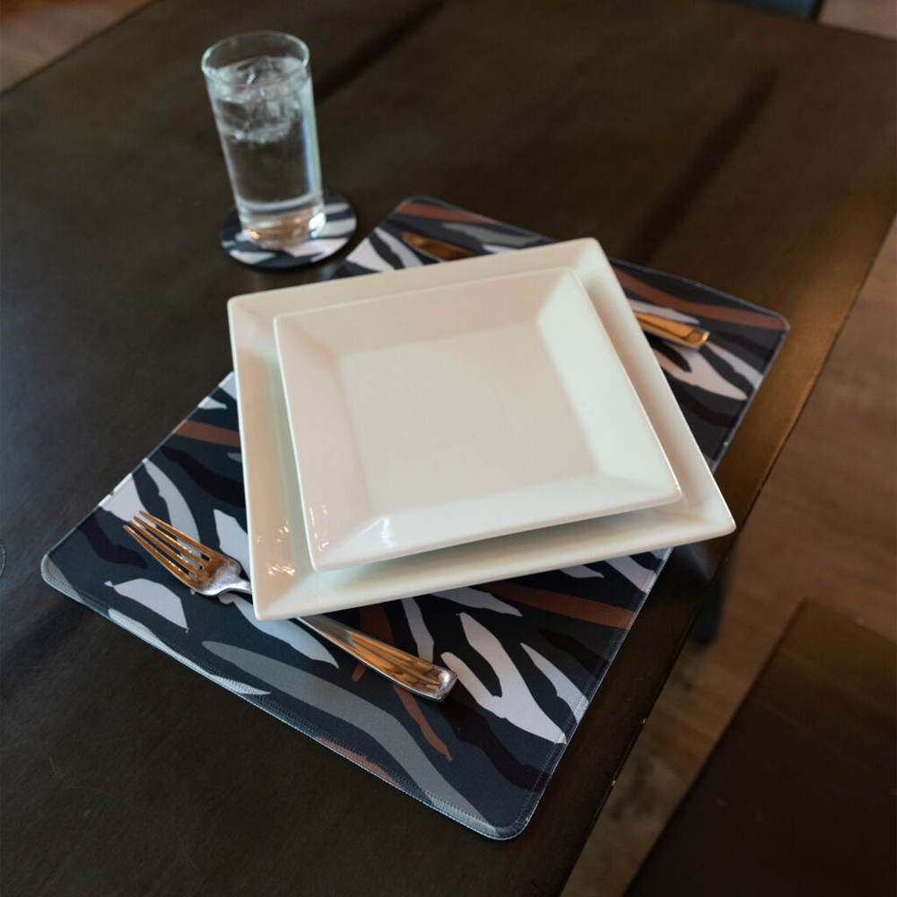 Rubber Backed Tabletop -Placemat