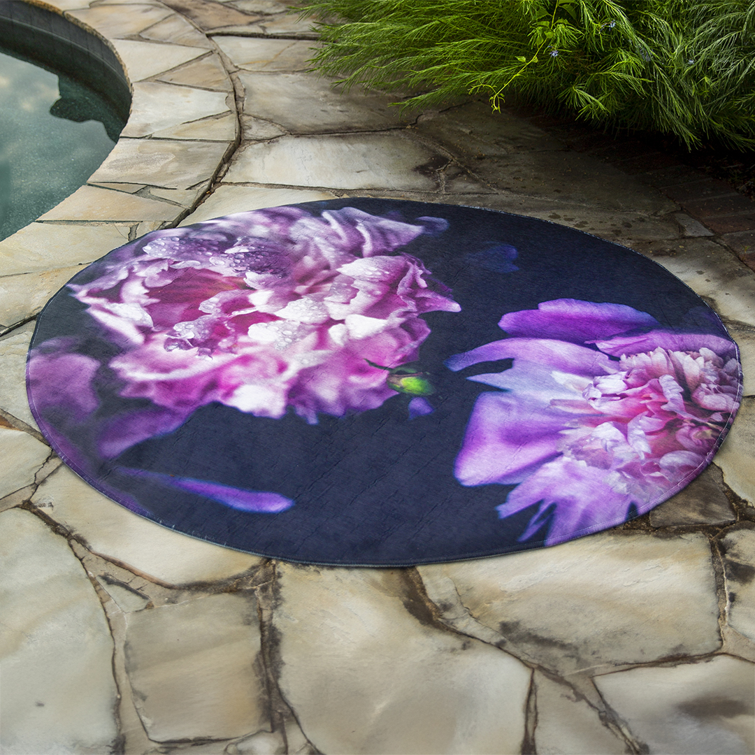 Outdoor Area Rugs Round