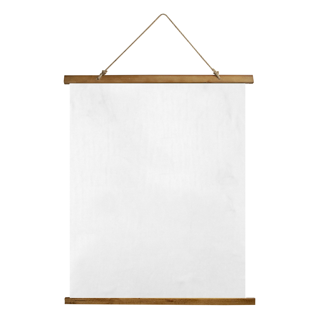wood topped wall tapestries blank