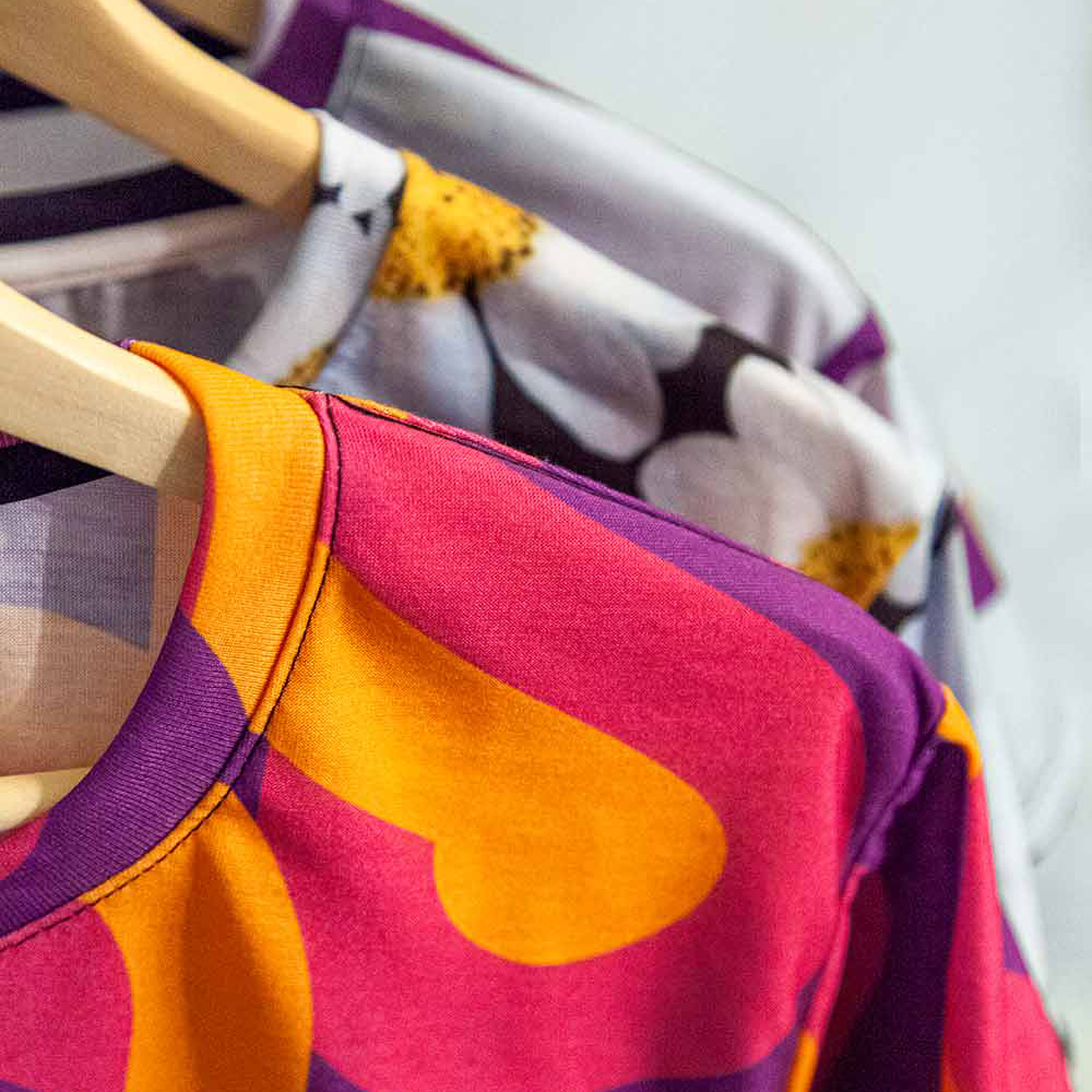 aop t-shirts on hangers