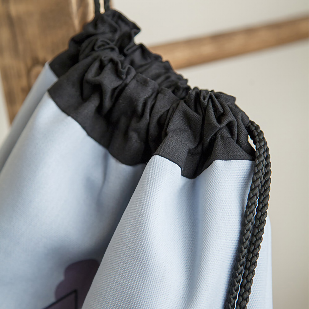 Drawstring Gym Bag Detail 1