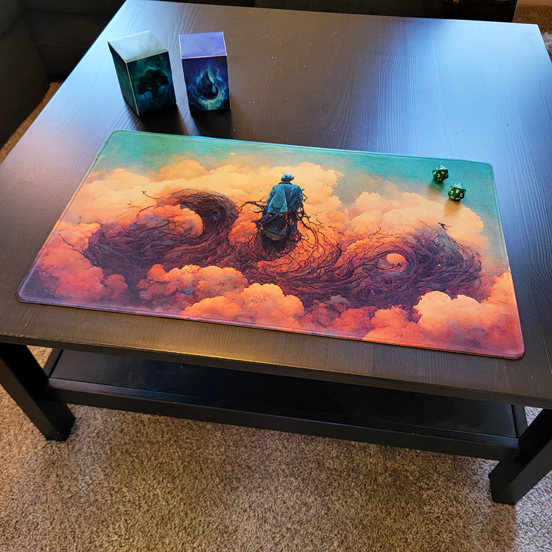 rubber backed mats - gaming mat lifestyle