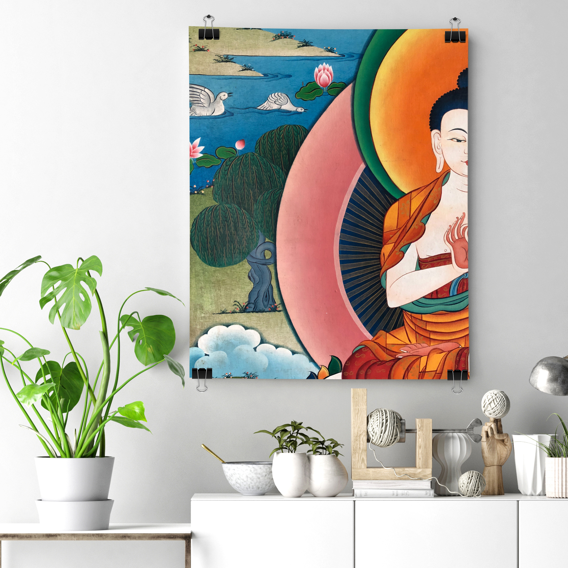 posters setup