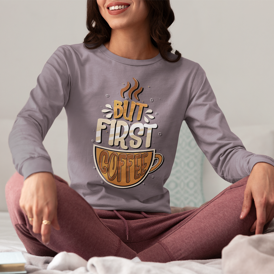 DTG Long Sleeve T-shirt Front